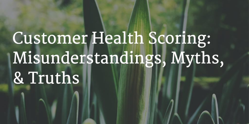 Customer Health Scoring: Misunderstandings, Myths, & Truths Image