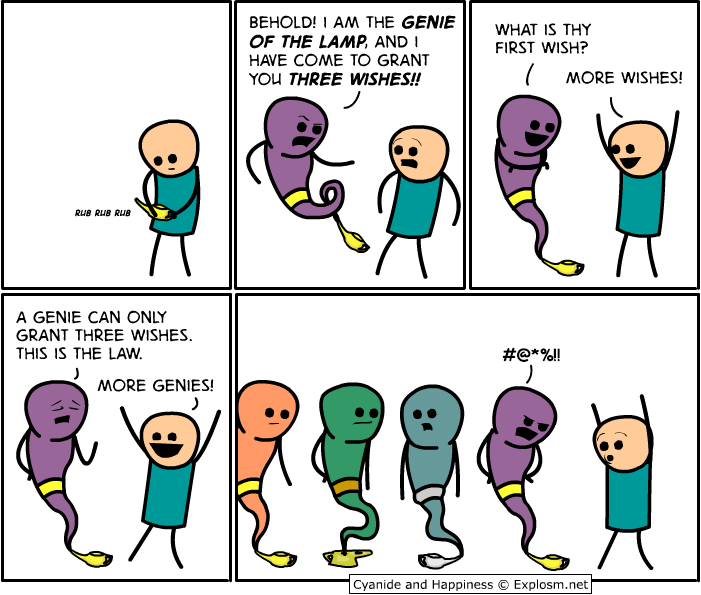 infinite wishes loophole cyanide and happiness