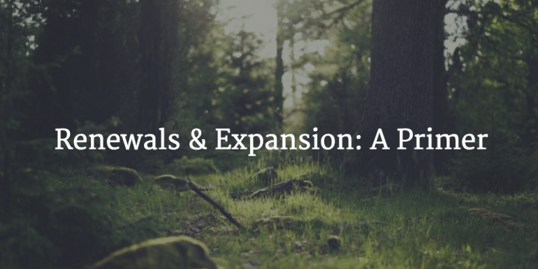 Renewals & Expansions: A Primer Image
