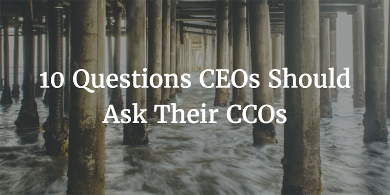 10 Questions CEOs Should Ask Their CCOs Image