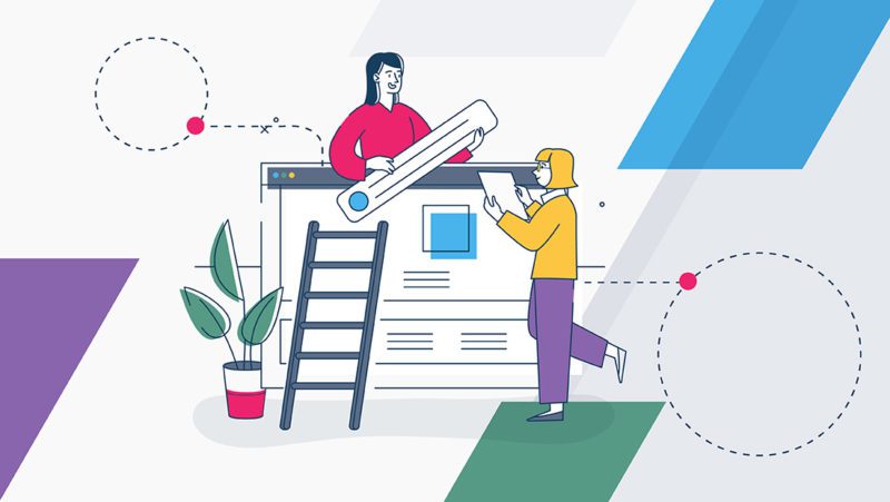 customer success team members helping to build strategy together