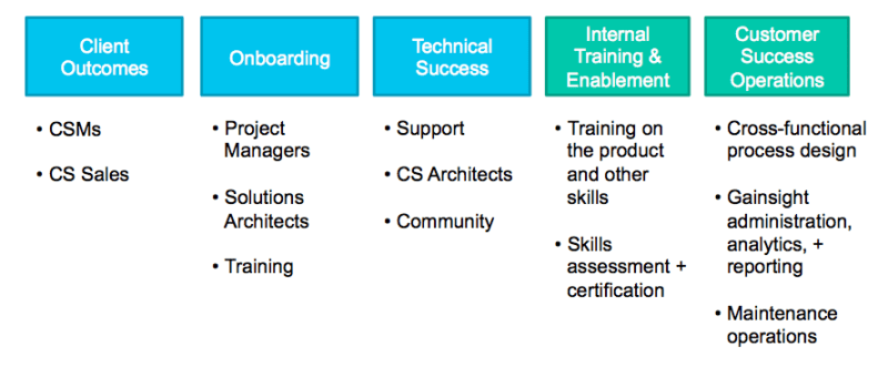 Customer Success Org Chart