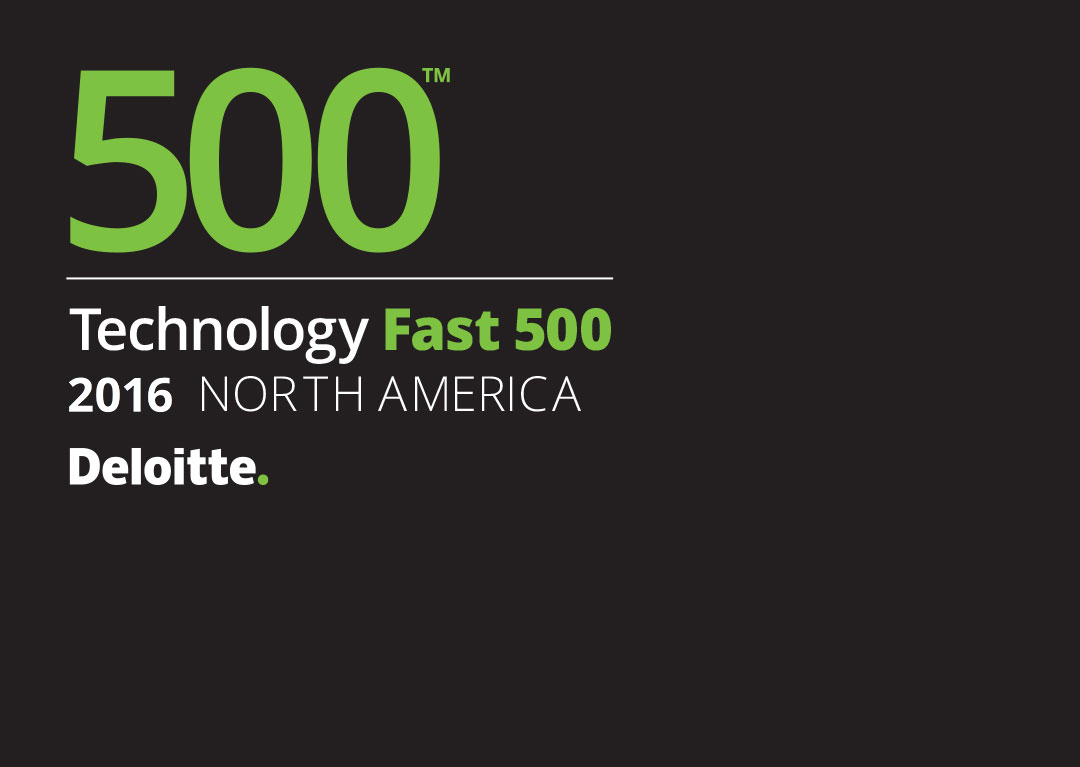 Deloitte’s 2016 Technology Fast 500™ Logo