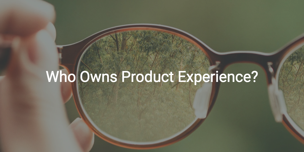 Who Owns Product Experience? Image
