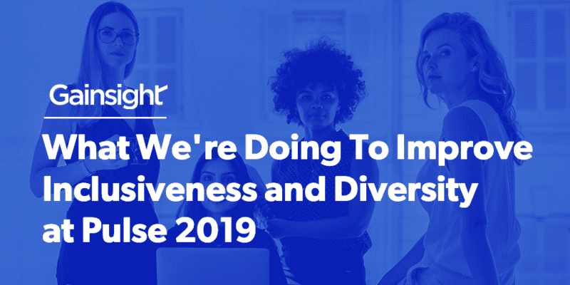 What We're Doing To Improve Inclusiveness and Diversity at Pulse 2019