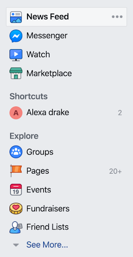 Finding Facebook groups