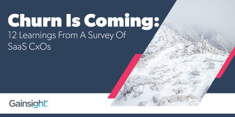 Churn Is Coming: 12 Learnings From A Survey Of SaaS CxOs thumbnail