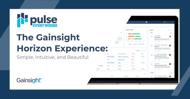 The Gainsight Horizon Experience: Simple, Intuitive, and Beautiful thumbnail