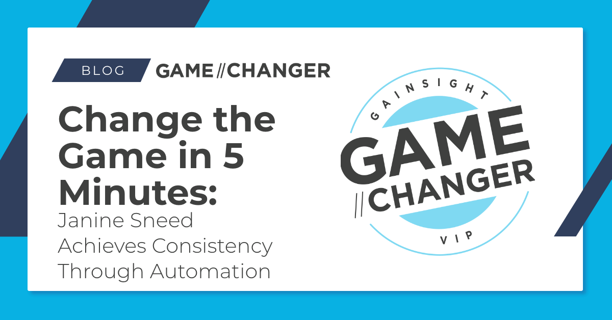 Change the Game in 5 Minutes: Janine Sneed Achieves Consistency Through Automation Image
