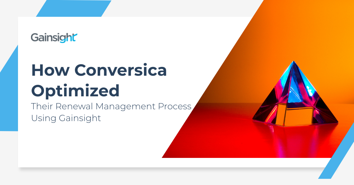How Conversica Optimized Their Renewal Management Process Using Gainsight Image