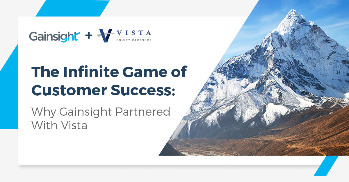The Infinite Game of Customer Success: Why Gainsight Partnered With Vista Image