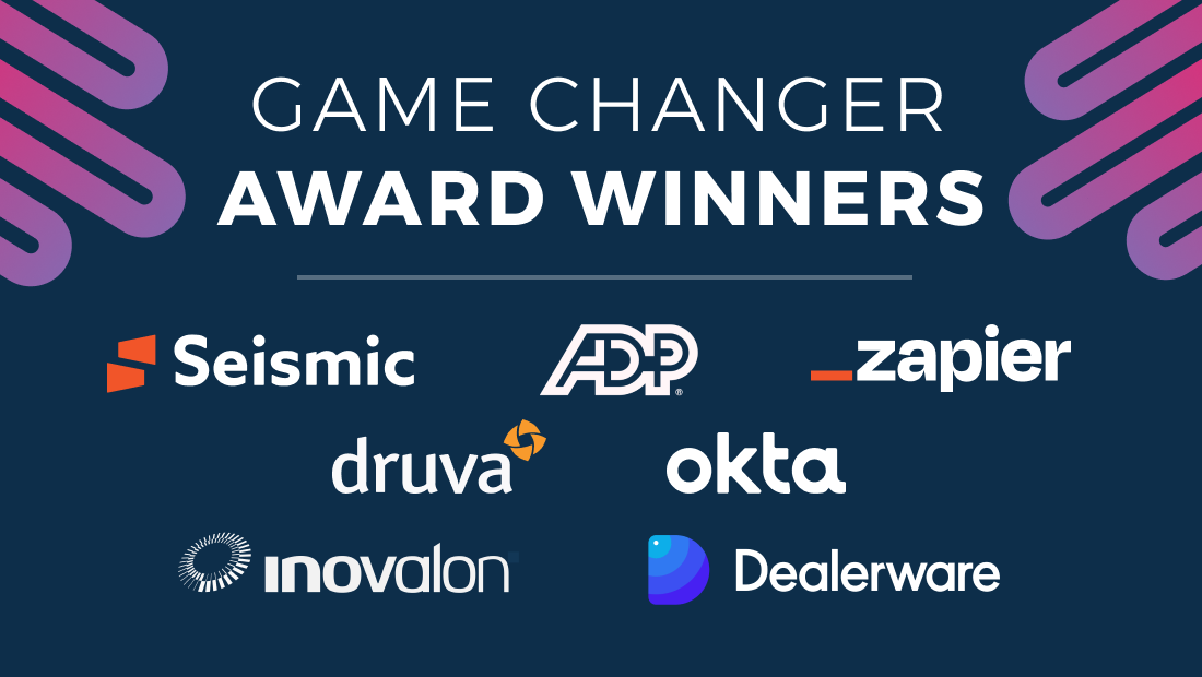 Announcing the 2022 Gainsight GameChanger Award Winners!  Image