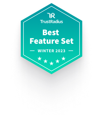 TrustRadius Best Feature Set Winter 2023
