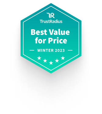 TrustRadius Best Value for Price Winter 2023