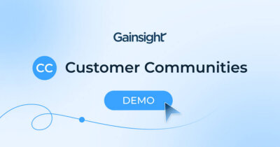 Schedule a Demo of Gainsight Customer Communities