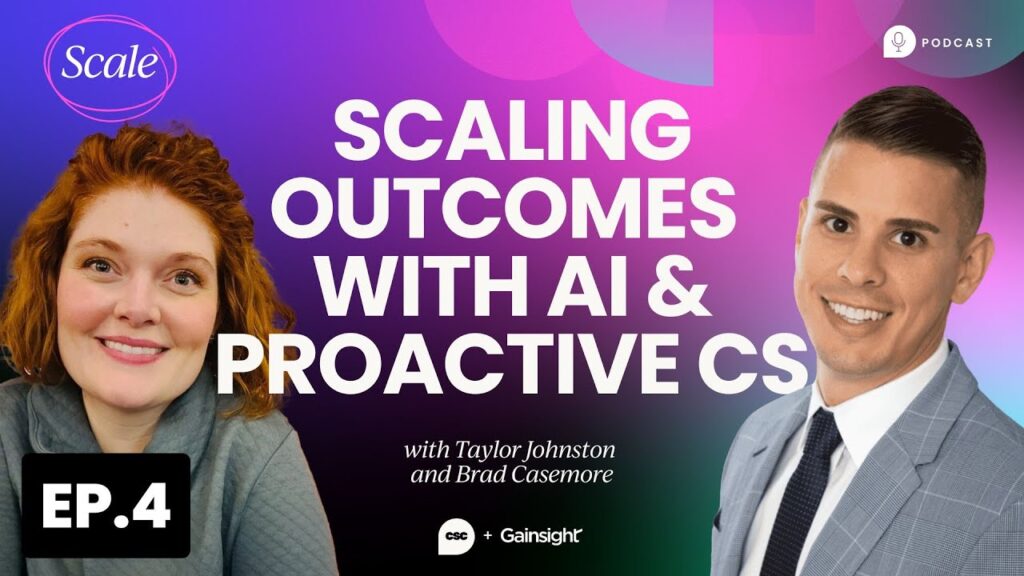 Scaling Outcomes with AI and Proactive Customer Success ft. Brad Casemore (PartsSource) thumbnail